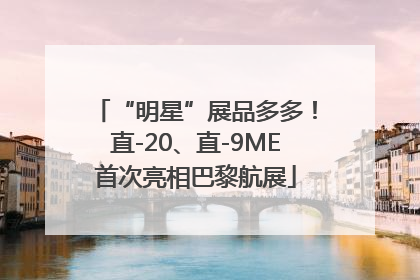 “明星”展品多多！直-20、直-9ME首次亮相巴黎航展