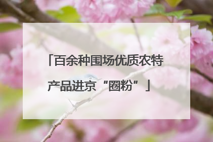 百余种围场优质农特产品进京“圈粉”