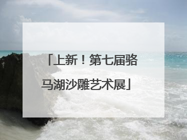 上新！第七届骆马湖沙雕艺术展