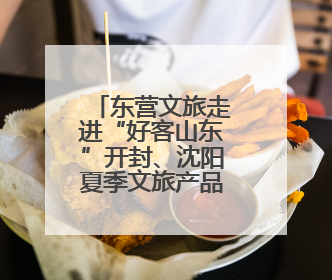 东营文旅走进“好客山东”开封、沈阳夏季文旅产品推广活动