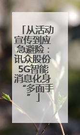 从活动宣传到应急避险：讯众股份5G智能消息化身“多面手”