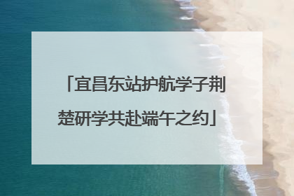 宜昌东站护航学子荆楚研学共赴端午之约