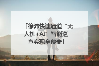 徐沛快速通道“无人机+AI”智能巡查实现全覆盖