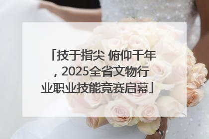 技于指尖 俯仰千年，2025全省文物行业职业技能竞赛启幕