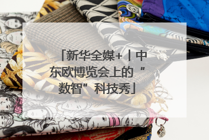 新华全媒+丨中东欧博览会上的“数智”科技秀