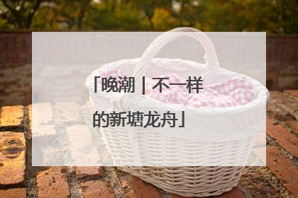 晚潮｜不一样的新塘龙舟