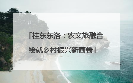 桂东东洛：农文旅融合绘就乡村振兴新画卷