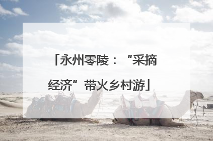 永州零陵：“采摘经济”带火乡村游