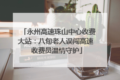 永州高速珠山中心收费大站：八旬老人误闯高速 收费员温情守护