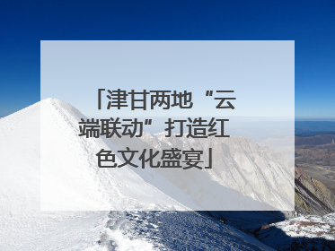 津甘两地“云端联动”打造红色文化盛宴