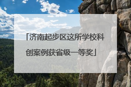 济南起步区这所学校科创案例获省级一等奖