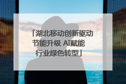 湖北移动创新驱动节能升级 AI赋能行业绿色转型