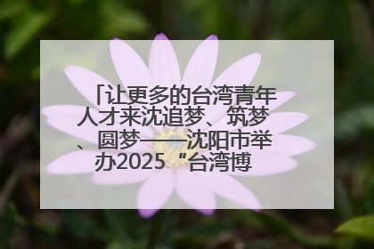 让更多的台湾青年人才来沈追梦、筑梦、圆梦——沈阳市举办2025“台湾博士沈阳行”活动