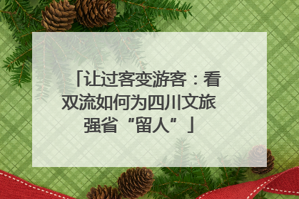 让过客变游客：看双流如何为四川文旅强省“留人”