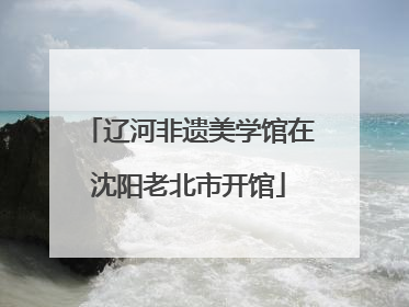 辽河非遗美学馆在沈阳老北市开馆
