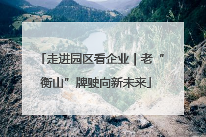 走进园区看企业｜老“衡山”牌驶向新未来