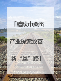 醴陵市桑蚕产业探索致富新“丝”路