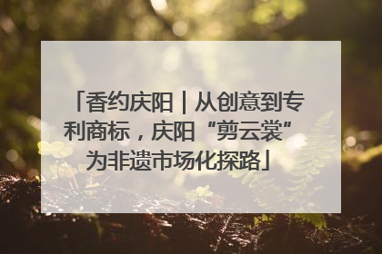 香约庆阳｜从创意到专利商标，庆阳“剪云裳”为非遗市场化探路