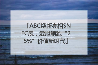 ABC焕新亮相SNEC展，爱旭领跑“25%”价值新时代